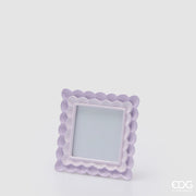 Marco de fotos EDG Enzo De Gasperi Cornice Balze Cuadrado A 15 Cm L 15 Cm Lila