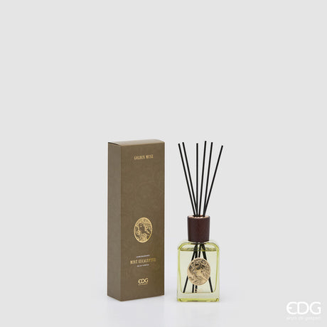 edg enzo de gasperi edg enzo de gasperi profumatore ambiente bottiglia diva 120 ml menta ed eucalipto diffusore fragranza design elegante ean 8059824656124