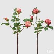 EDG Enzo De Gasperi Rosa Olga Olis Rama Surtida Alt. 62 Cm Planta Artificial Rosa 1 Uds