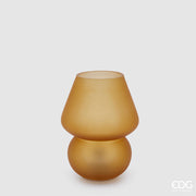 EDG Enzo De Gasperi Lámpara Aura de Escritorio USB Abatjour H 20 Cm D 15 Cm Ámbar