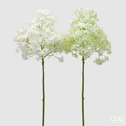 EDG Enzo De Gasperi Lila Rama H 95 Cm Blanco y Verde claro 2 Uds