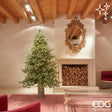 edg enzo de gasperi pino luxury h 180 cm d 136 cm con 3 000 led verde ean 8056372916663