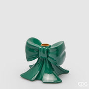 EDG Enzo De Gasperi Portavelas Lazo H 11 Cm L 13 Cm L 13 Cm Verde