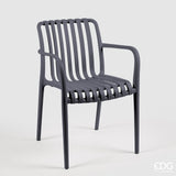 immagine-1-edg-enzo-de-gasperi-sedia-righe-grigio-scuro-polipropilene-8059824349064