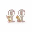 Bomboniera Cremino Ballon Rosa Etm 8 cm, calamita decorativa per battesimo e nascita bimba. Due varianti: contattaci.