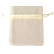 etm etm bag organza con tirante 8 x 10 cm sacchetto portaconfetti crema 12 pz ean 8058269842970