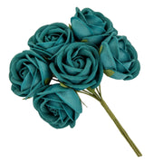 ETM Decoración Flor Bombonera 4 Cm Petroleo 12 Uds