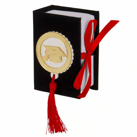 etm etm dottor libro laurea bomboniera 55 x 8 cm portaconfetti nero 6 pz ean 8052211170388