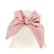 Bolsa ETM Brillo Moño 10 x 12 Cm Rosa 12 Uds
