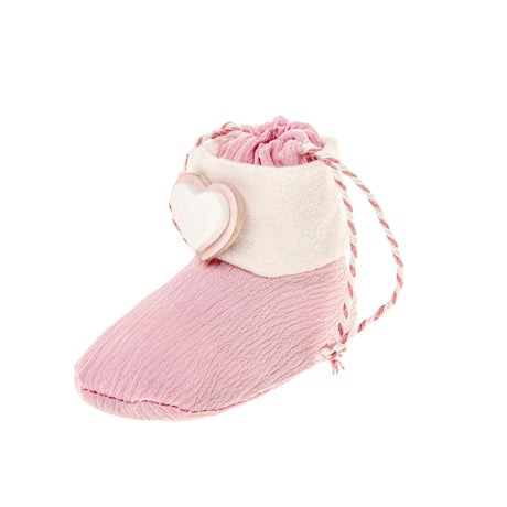 etm etm sacchetto pepe scarpina bomboniera portaconfetti 9 cm rosa 12 pz ean 8057500588875