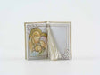 Libro icona Sacra Famiglia Etm 8×6 cm: bomboniera battesimo, comunione e cresima in conf. 12 pz.