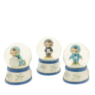 Etm Bola de Nieve Sub Niño Submarino Resina 6 cm