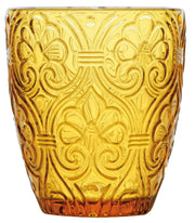 Vaso Corinto Vaso Ámbar 300 Ml 6 Pz
