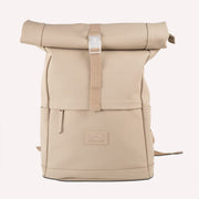 Mochila Ghepard Roll-Top SoftGlide 44 x 30 x 12 Cm Impermeable Beige