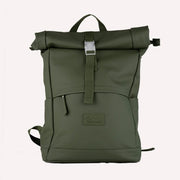 Ghepard Mochila Roll-Top SoftGlide 44 x 30 x 12 Cm Impermeable Verde