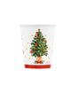 givi italia bicchieri in carta 8 pz christmas wishes 250 cc