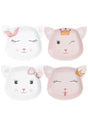 givi italia piatti in carta 8 pz lady kitty sagomati assorti 23x18 cm ean 8010052642204