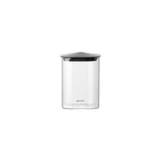 GUZZINI Bote Rectangular Fresh & Style 1.000 Ml Vidrio Tapa Negra