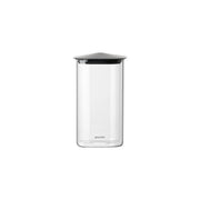 GUZZINI Bote Rectangular Fresh & Style 1.300 Ml Vidrio Tapa Negra