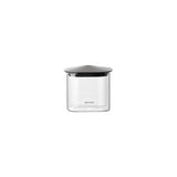 guzzini guzzini barattolo rettangolare fresh style 600 ml vetro tappo nero ean 8008392418450