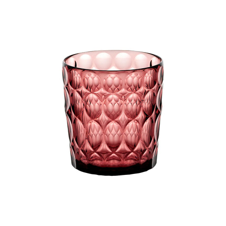 guzzini guzzini bicchiere basso decoro 2 vanity bio based d 85 cm 360 cc rosso ean 8008392396437