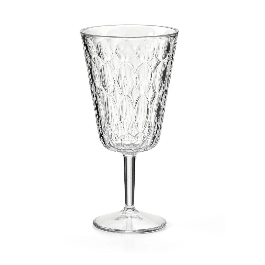 guzzini guzzini calice vanity 330 ml in cristallo acrilico trasparente bicchiere elegante e resistente per tavola ean 8008392429036