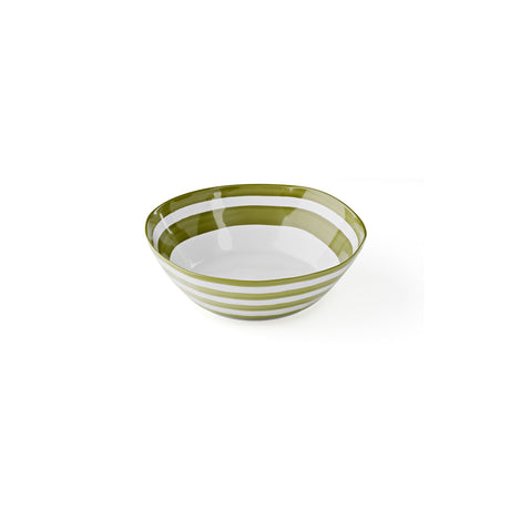 guzzini guzzini ciotola riviera melamina d 30 cm bianco verde ean 8008392427018