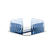 GUZZINI Portatovaglioli Horizontal Vanity Bio-Based 20 x 20 Cm Azul