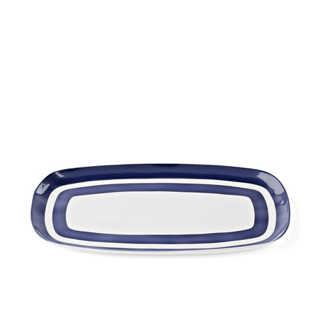guzzini guzzini vassoio l riviera melamina 43 x 235 cm bianco blu ean 8008392399124