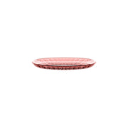 GUZZINI Bandeja Ovalada Pequeña Vanity Bio-Based 32 x 19,5 Cm Rojo