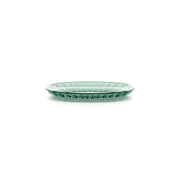 GUZZINI Bandeja Ovalada Pequeña Vanity Bio-Based 32 x 19,5 Cm Verde
