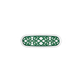 guzzini guzzini vassoio rettangolare piccolo natalizio harmonia melamina 362 x 12 cm table decor bianco verde ean 8008392412595