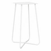 Base Tavolo Aries Blanco Acero L'Arcolaio H 73 cm