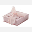 larcolaio larcolaio box liscia portaconfetti 13 x 13 x 4 cm bomboniera rosa con chiffon 1 pz ean 8059558632241