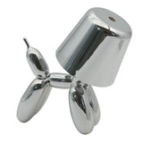 larcolaio larcolaio electroplate finish lumetto cagnolino argento 175x18 cm lampada da tavolo design