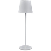 Lámpara LED Touch Recargable H 38 cm 10 x 10 cm IP54 Round Pro Blanca
