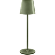 Lámpara LED Táctil Recargable L'Arcolaio H 38 Cm 10 x 10 Cm IP54 Round Pro Oliva