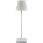 L'Arcolaio Lámpara Touch Flared Pro H 38 Cm 10 x 10 Cm Blanco