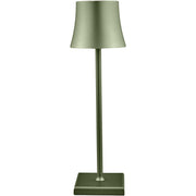 L'Arcolaio Lámpara Touch Flared Pro H 38 Cm 10 x 10 Cm Oliva