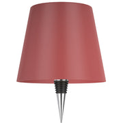 L'Arcolaio Lámpara Táctil Metal Tapón 11 x 11 x 13 Cm Rojo