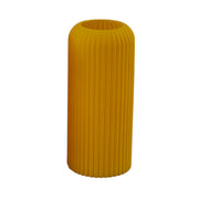 Jarrón Cilíndrico L'Arcolaio Matt 8,7 x 8,7 x 20 Cm Bomboniera / Centrotavola Amarillo