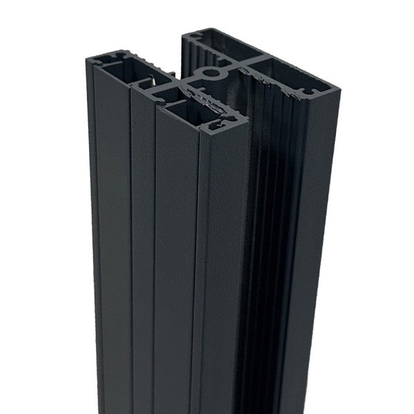 larcolaio larcolaio palo doppio recinzione ami h 146cm antracite opaco ean 8004944442218
