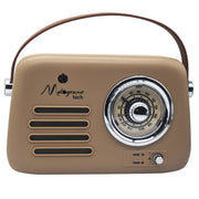 L'Arcolaio Radio Vintage Bluetooth 22 x 9 x 19 Cm Tortora