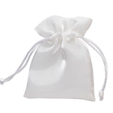 larcolaio larcolaio sacchetto organza lucido 9x12 cm portacanfetti bianco bomboniera elegante 12 pz ean 8059558631657