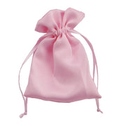 Bolsa de Raso L'Arcolaio 9x12 cm Portaconfites Rosa – Bombonera Elegante 12 Uds