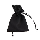 larcolaio larcolaio sacchetto tessuto 9x12 cm portacanfetti nero bomboniera elegante 12 pz ean 8054751444202