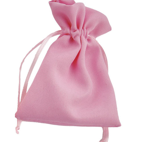 larcolaio larcolaio sacchetto tessuto 9x12 cm portacanfetti rosa bomboniera elegante 12 pz ean 8054751444219