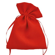 Sacchetto Tejido L'Arcolaio 9x12 cm Portaconfites Rojo – Bonbonera Elegante 12 Pz