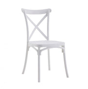 La Arcolaio Silla Cross Campesina Blanca - Polipropileno Resistente