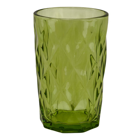larcolaio larcolaio set 6 pezzi bicchieri acqua 400 ml verde